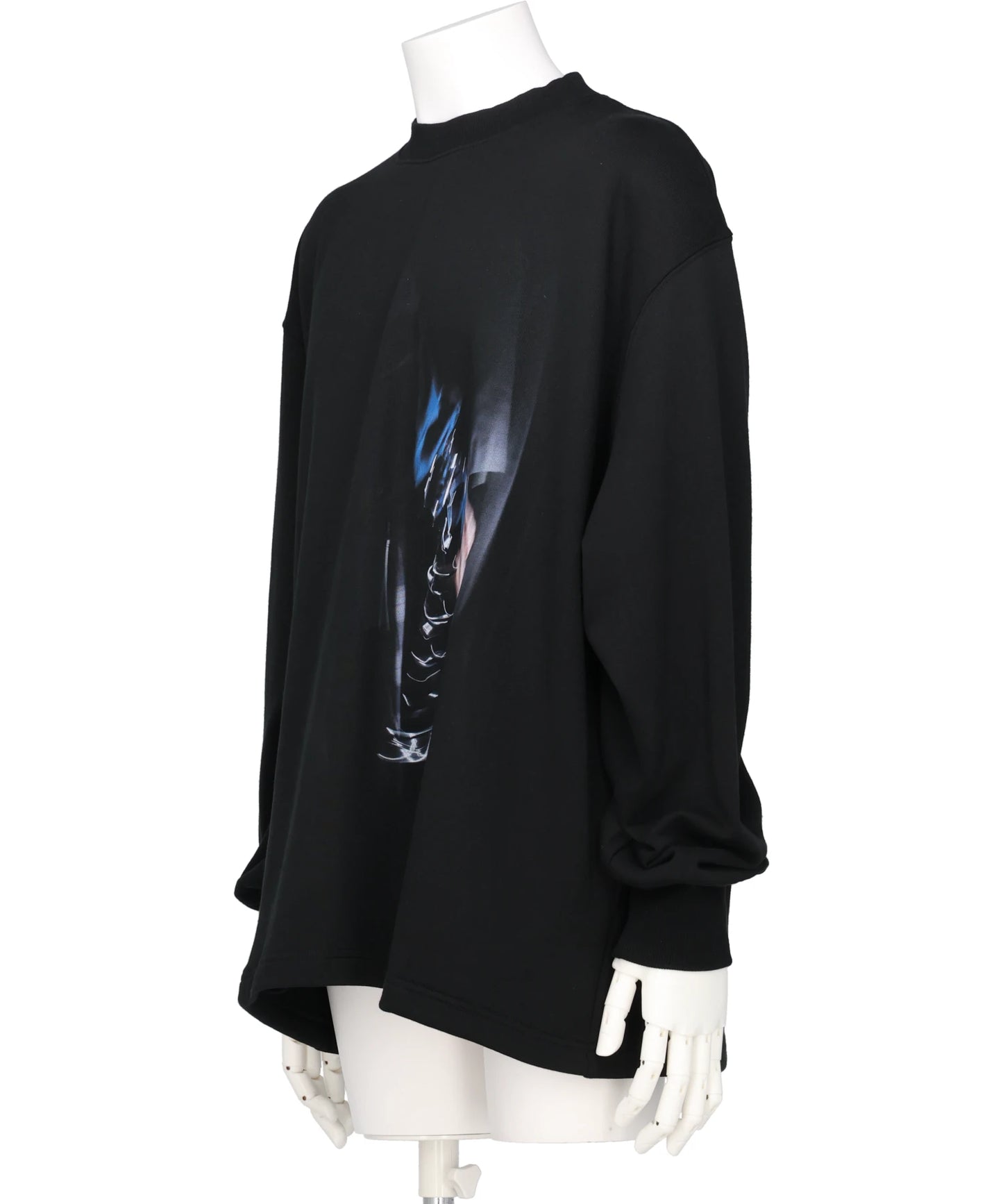GRAPHIC SIDE SEAM POCKET SWEATSHIRT