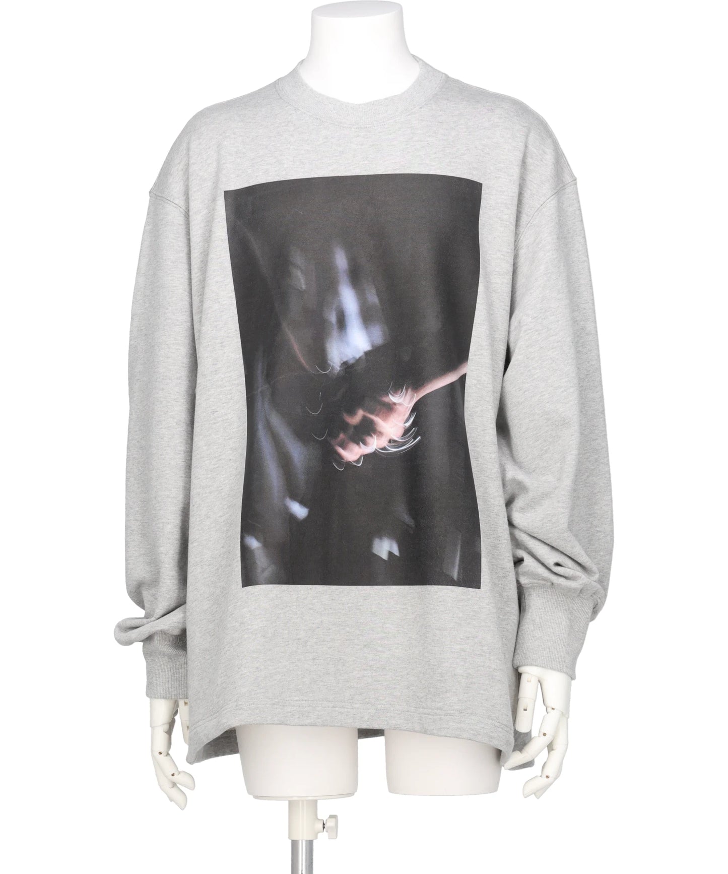 GRAPHIC SIDE SEAM POCKET SWEATSHIRT