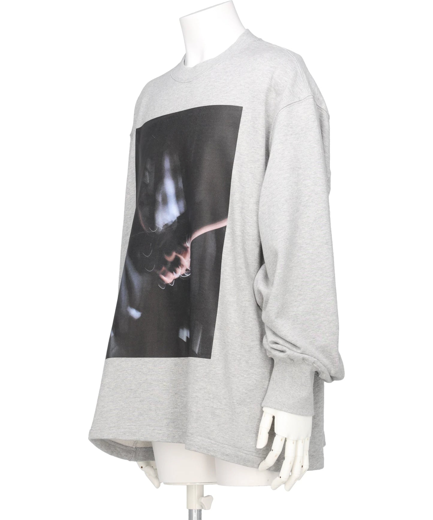 GRAPHIC SIDE SEAM POCKET SWEATSHIRT