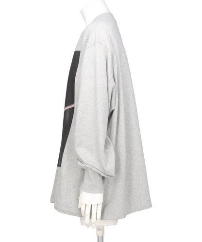 GRAPHIC SIDE SEAM POCKET SWEATSHIRT