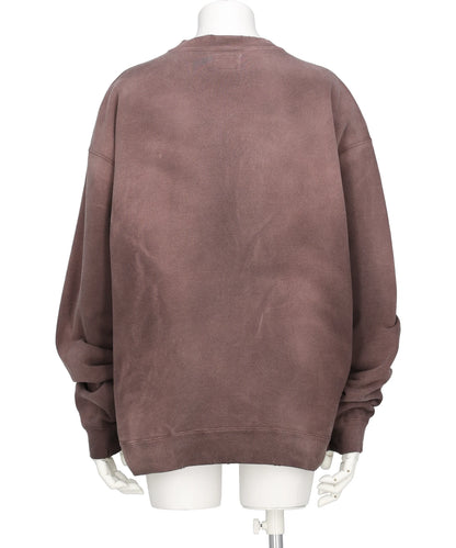 “KAMIYA LOGO” DISTRESSED ZIPSWEAT JACKET