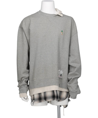 Maison MIHARA YASUHIRO(メゾンミハラヤスヒロ) 2026SS TRIPLE LAYERED PULLOVER J16PO752