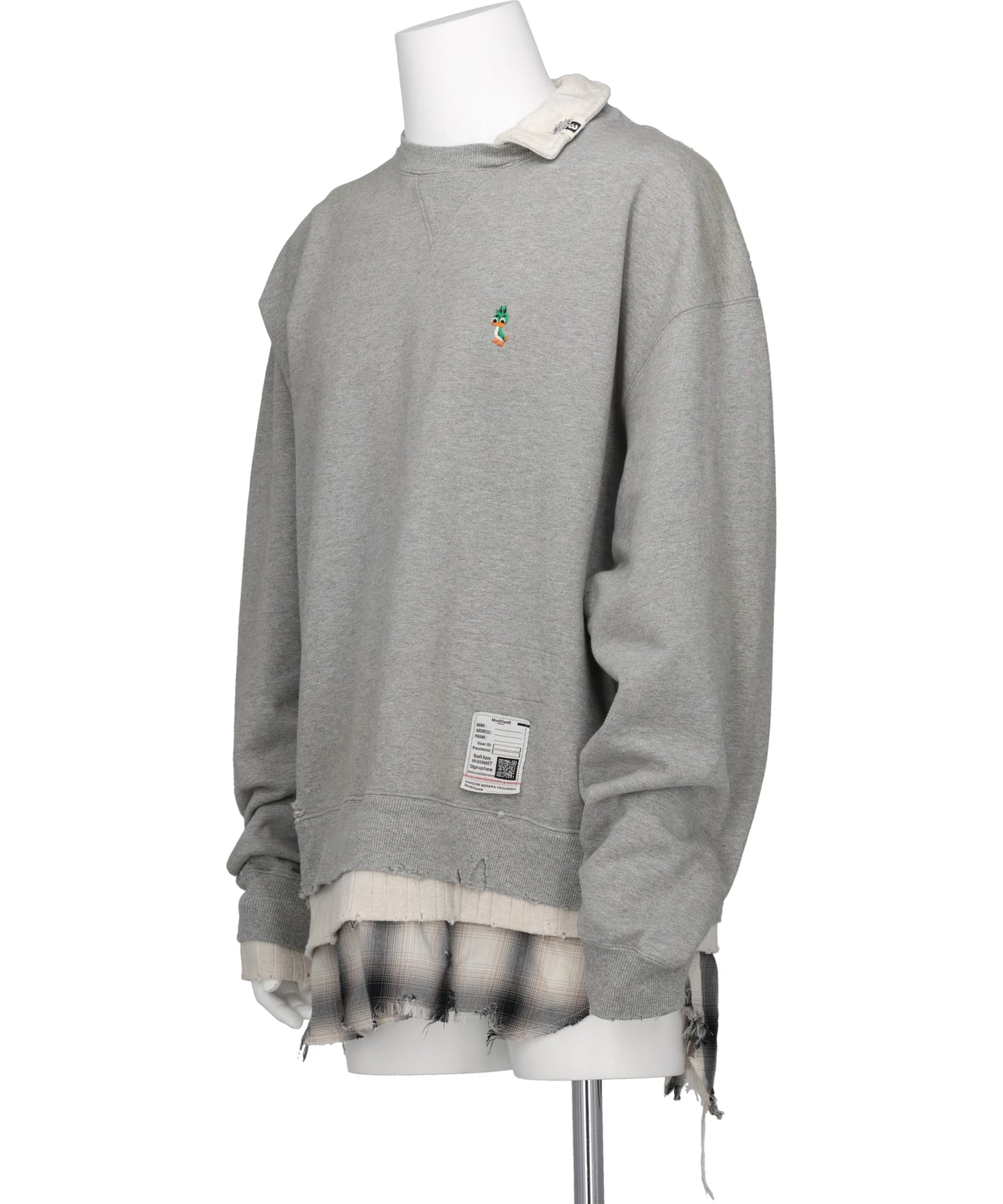 TRIPLE LAYERED PULLOVER