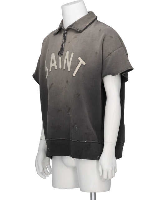 SS HALF ZIP SWEAT/SAINT