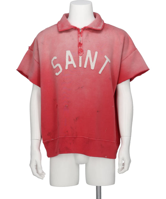 SS HALF ZIP SWEAT/SAINT