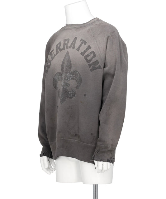CREW NECK SWEAT/ABBERATION