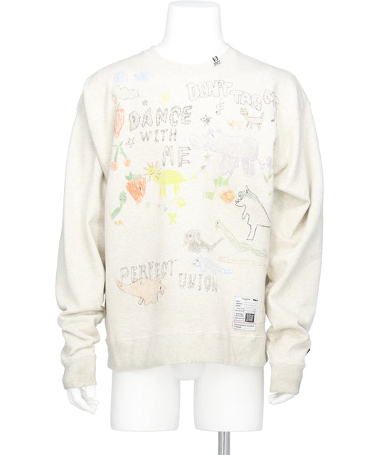Maison MIHARA YASUHIRO(メゾンミハラヤスヒロ) 2026SS KIDS DOODLE PULLOVER J16PO772