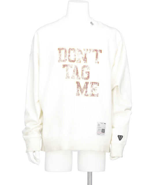 Maison MIHARA YASUHIRO(メゾンミハラヤスヒロ) 2026SS DON'T TAG ME PRINTED PULLOVER J16PO782