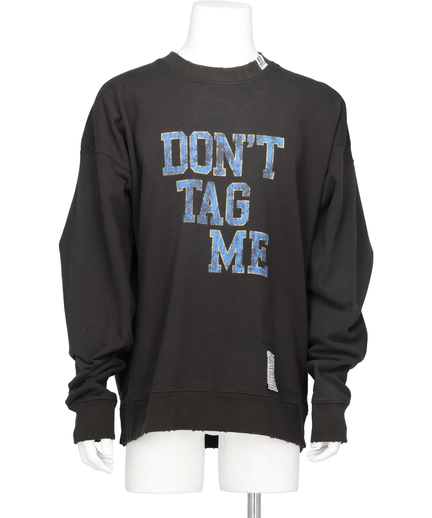 Maison MIHARA YASUHIRO(メゾンミハラヤスヒロ) 2026SS DON'T TAG ME PRINTED PULLOVER J16PO782