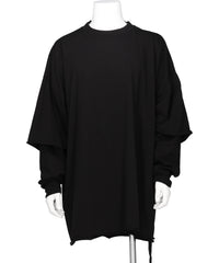 DRKSHDW(ダークシャドウ) 2026SS TOMMY HUSTLER SWEAT - BLACK DU01F4266RN