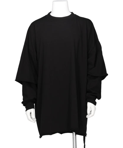 DRKSHDW(ダークシャドウ) 2026SS TOMMY HUSTLER SWEAT - BLACK DU01F4266RN