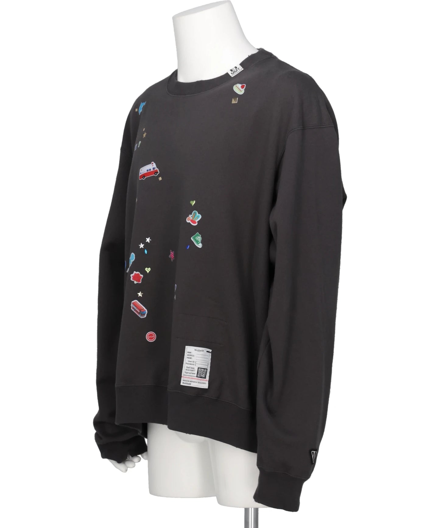 KIDS STICKER SWEAT PULLOVER