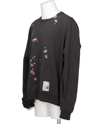 KIDS STICKER SWEAT PULLOVER