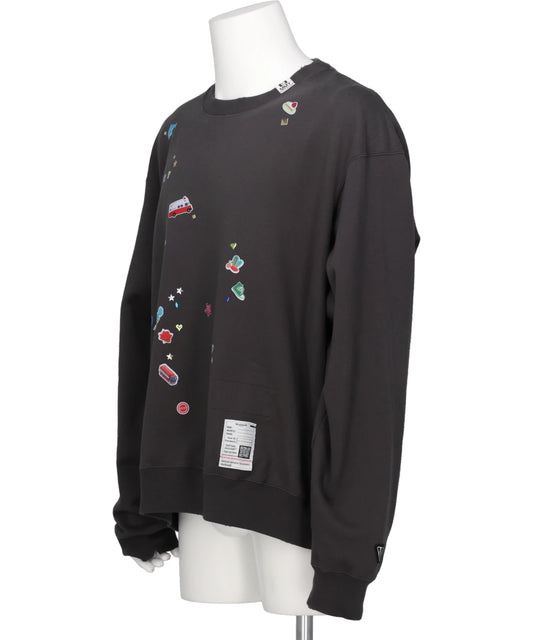 KIDS STICKER SWEAT PULLOVER