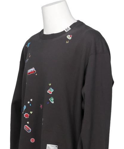 KIDS STICKER SWEAT PULLOVER