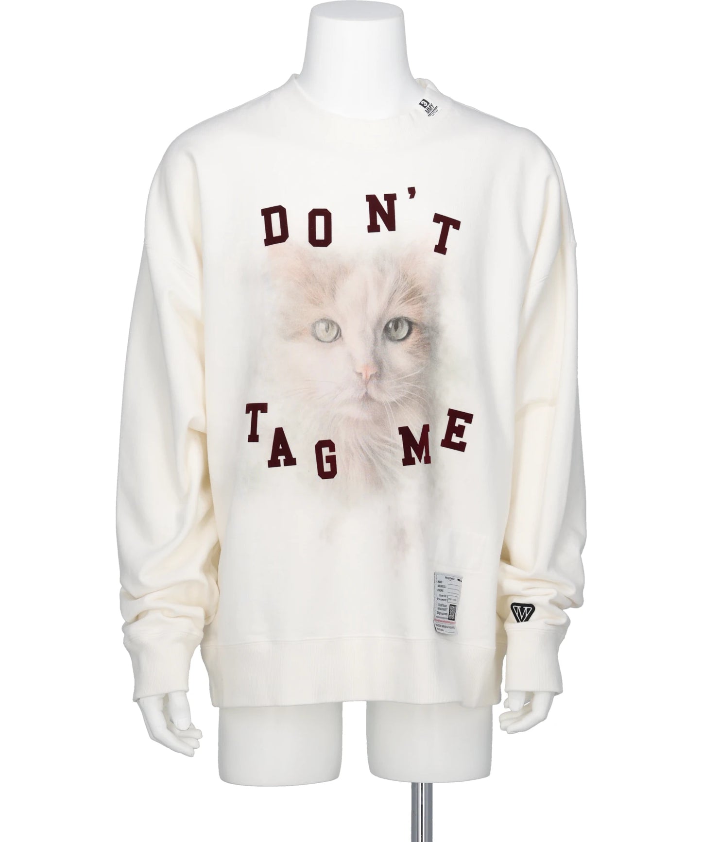 Maison MIHARA YASUHIRO(メゾンミハラヤスヒロ) CAT PRINTED SWEAT PULLOVER