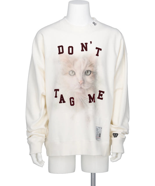 Maison MIHARA YASUHIRO(メゾンミハラヤスヒロ) CAT PRINTED SWEAT PULLOVER