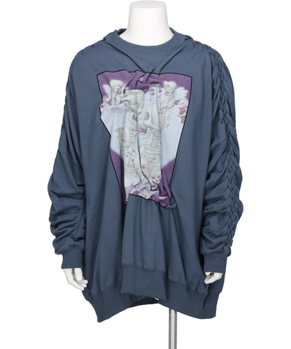 KIDILL(キディル)KIDILL×CREATE CLAIR  PULLOVER SWEAT ARTWORK BY TREVOR BROWN