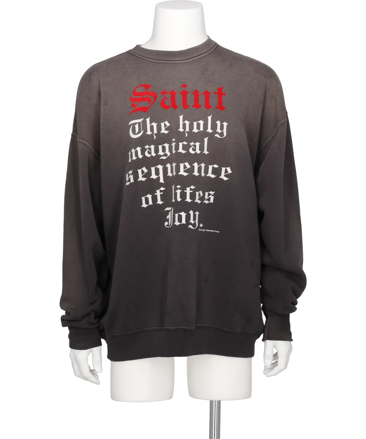 SAINT Mxxxxxx（セント マイケル)CREW NECK SWEAT/SAINT