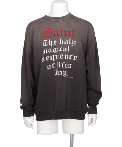SAINT Mxxxxxx（セント マイケル)CREW NECK SWEAT/SAINT