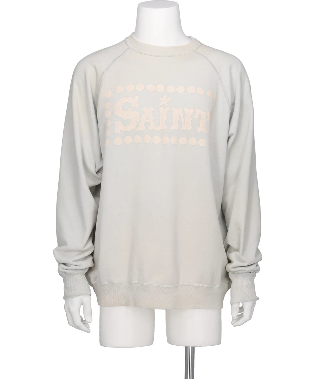 SAINT Mxxxxxx（セント マイケル)RAGLAN CRW N SWT/SAINT