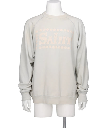 SAINT Mxxxxxx（セント マイケル)RAGLAN CRW N SWT/SAINT