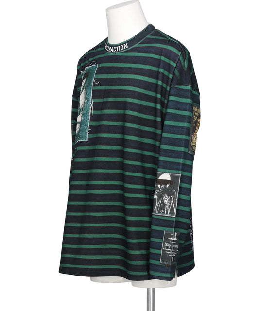 ART REPLICA MOCK NECK SWEAT