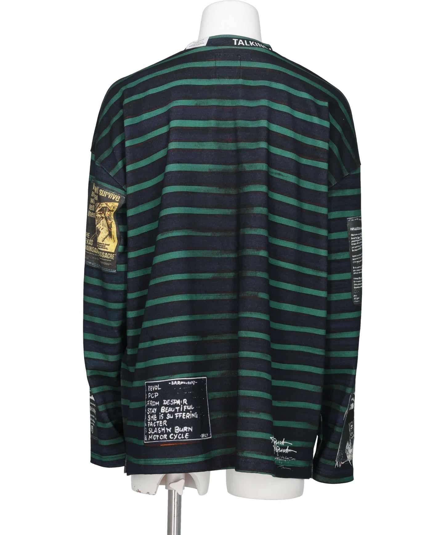 ART REPLICA MOCK NECK SWEAT