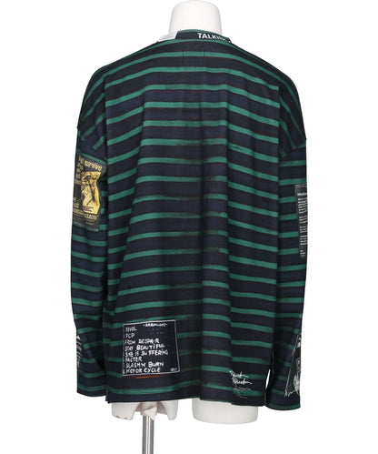 ART REPLICA MOCK NECK SWEAT