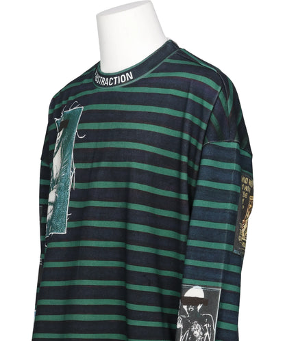 ART REPLICA MOCK NECK SWEAT