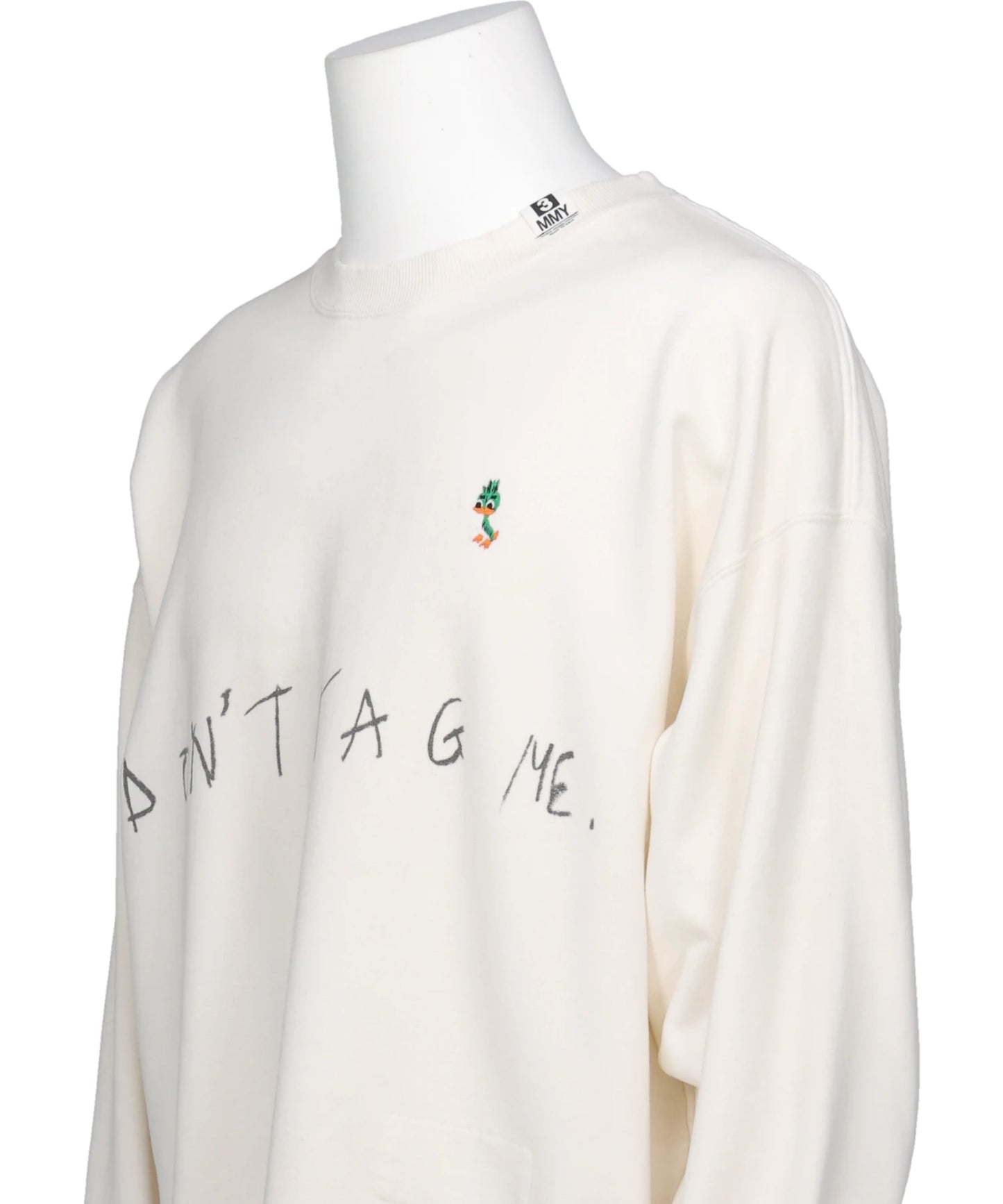 DON'T TAG ME. PRINTED SWEAT PULLOVER
