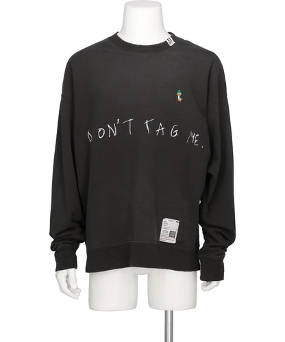 Maison MIHARA YASUHIRO(メゾンミハラヤスヒロ) 2026AW DON'T TAG ME. PRINTED SWEAT PULLOVER　J17PO772