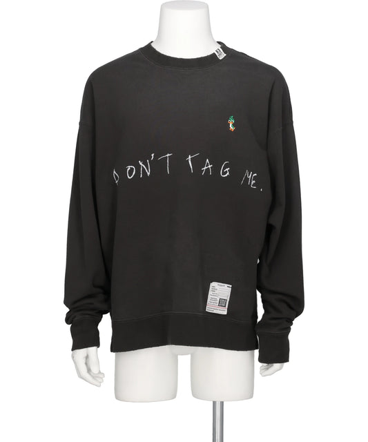 Maison MIHARA YASUHIRO(メゾンミハラヤスヒロ) 2026AW DON'T TAG ME. PRINTED SWEAT PULLOVER　J17PO772