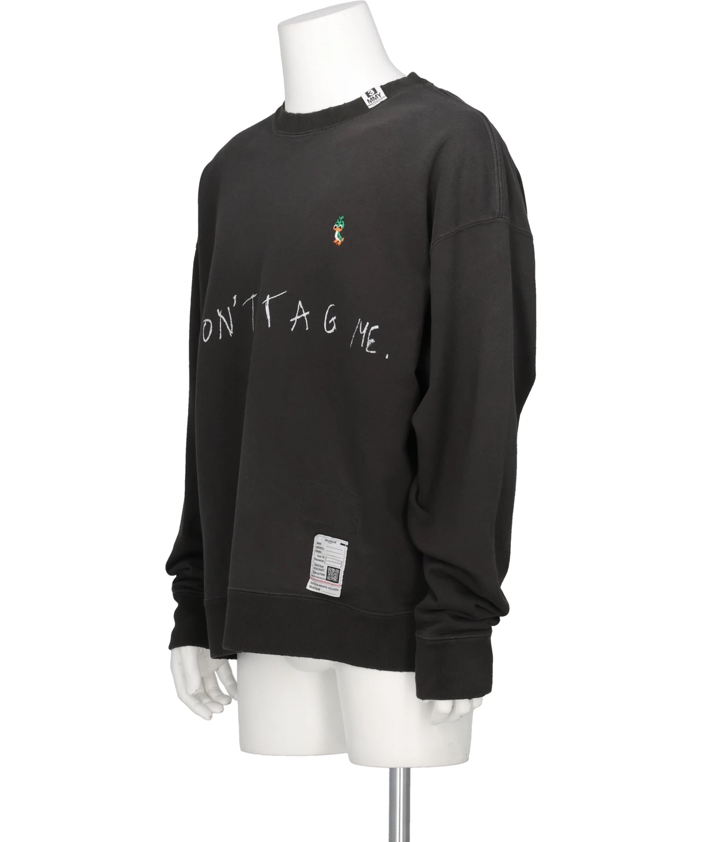 DON'T TAG ME. PRINTED SWEAT PULLOVER