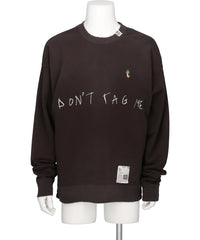 Maison MIHARA YASUHIRO(メゾンミハラヤスヒロ) 2026AW DON'T TAG ME. PRINTED SWEAT PULLOVER J17PO772