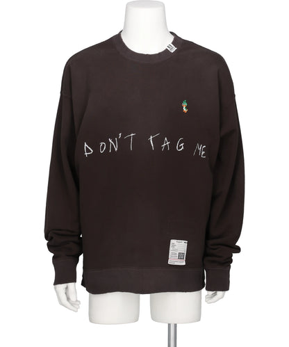 Maison MIHARA YASUHIRO(メゾンミハラヤスヒロ) 2026AW DON'T TAG ME. PRINTED SWEAT PULLOVER J17PO772