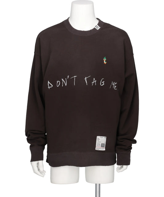 Maison MIHARA YASUHIRO(メゾンミハラヤスヒロ) 2026AW DON'T TAG ME. PRINTED SWEAT PULLOVER J17PO772