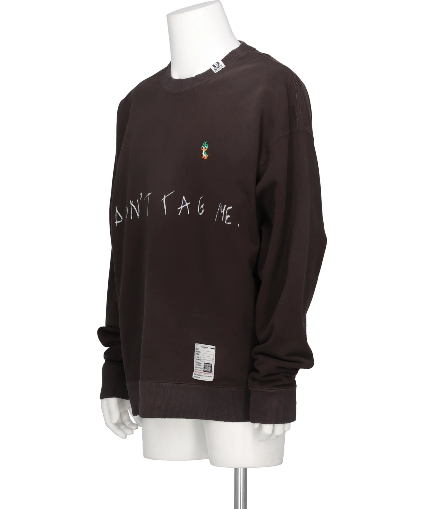 DON'T TAG ME. PRINTED SWEAT PULLOVER