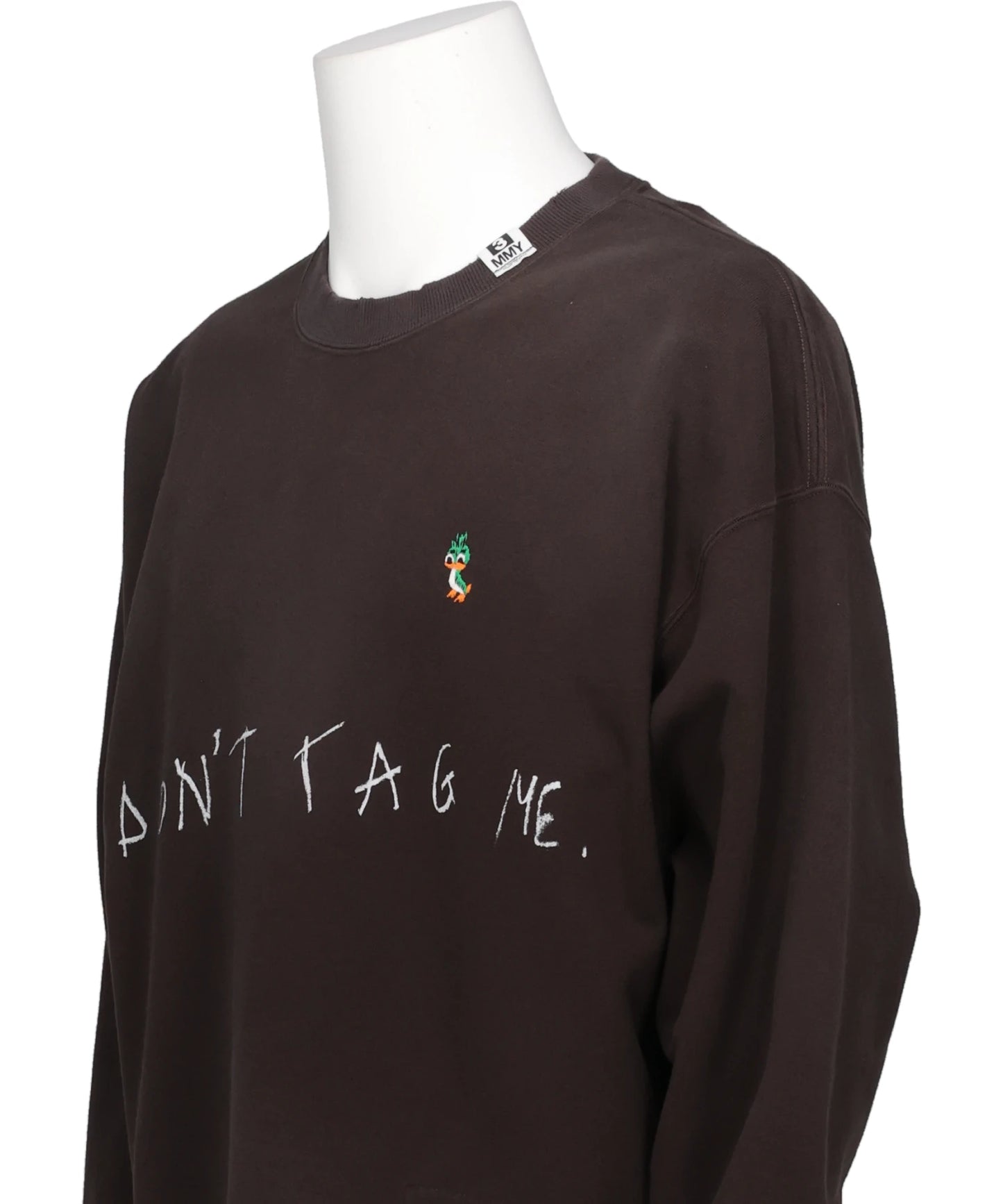 DON'T TAG ME. PRINTED SWEAT PULLOVER