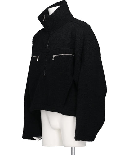HALF-ZIP SHERPA SWEATSHIRT