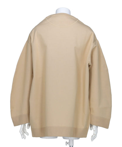 STONE WASHED COTTON SWEAT