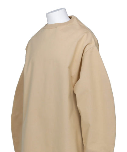 STONE WASHED COTTON SWEAT