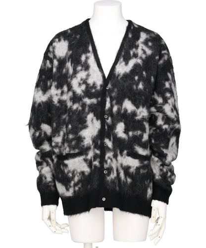 YOKE(ヨーク)KID MOHAIR JACQURAD CARDIGAN - KOMOREBI