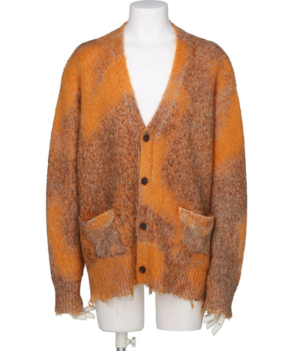 KAMIYA(カミヤ)DISTRESSED MOHAIR CARDIGAN