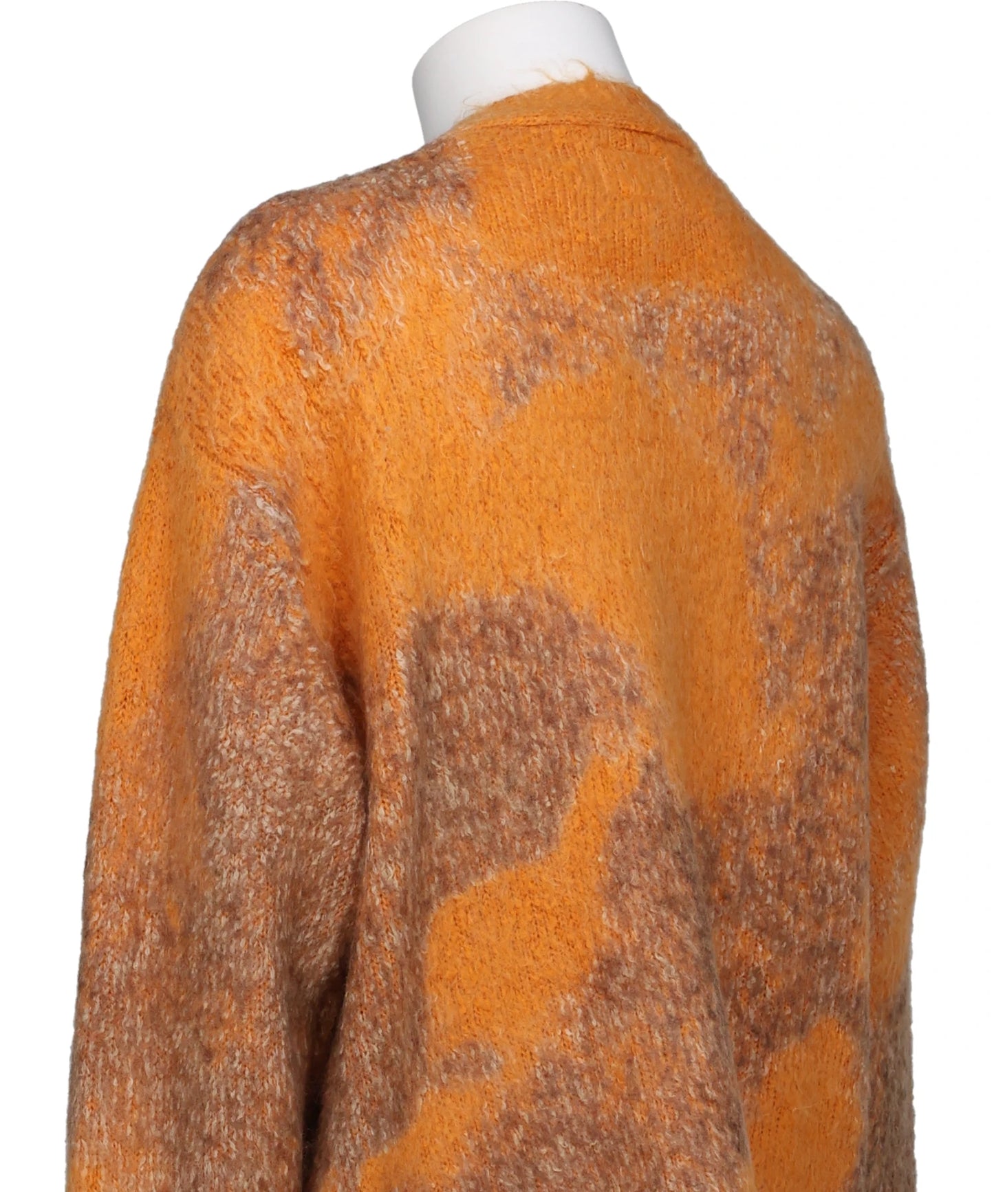 DISTRESSED MOHAIR CARDIGAN