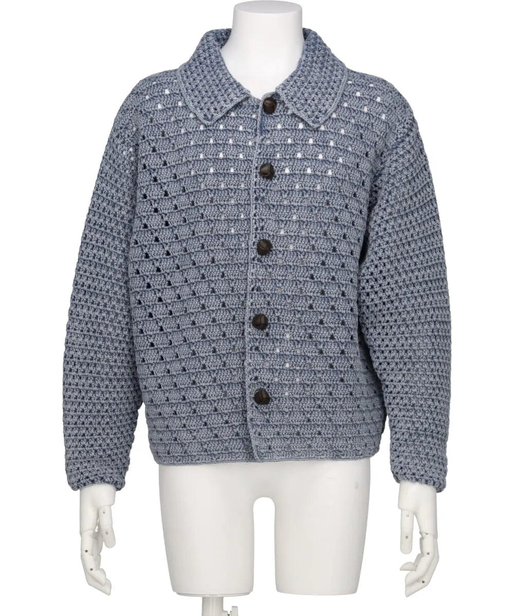 PIGMENT HAND-KNITTING CARDIGAN
