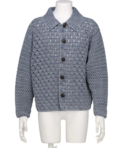 PIGMENT HAND-KNITTING CARDIGAN