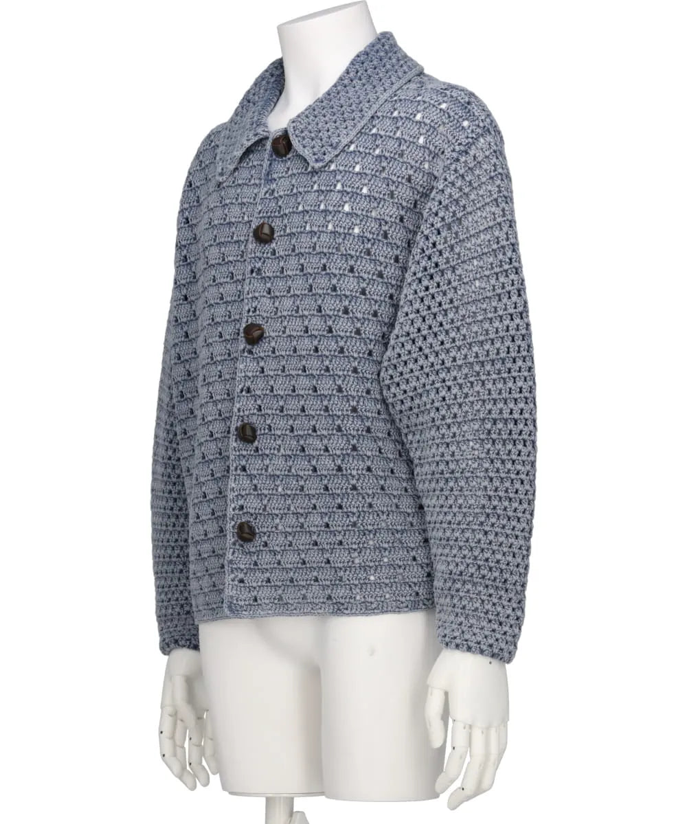 PIGMENT HAND-KNITTING CARDIGAN