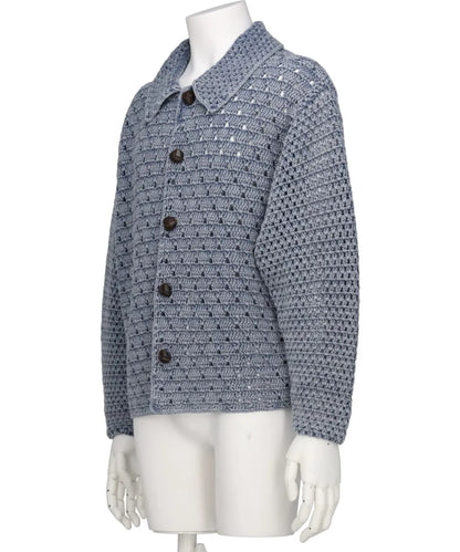 PIGMENT HAND-KNITTING CARDIGAN