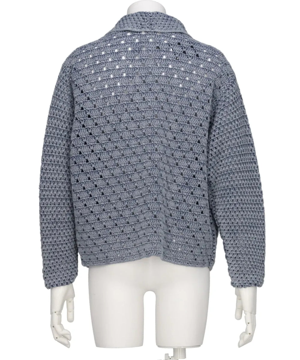 PIGMENT HAND-KNITTING CARDIGAN